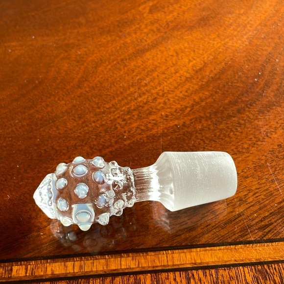 Fenton French Opalescent Hobnail Cruet - Picture 5 of 10